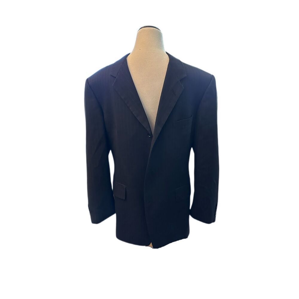 Vintage Kenneth Cole Blue Suit Jacket